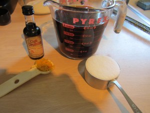 Just 4 ingredients for this easy dessert.