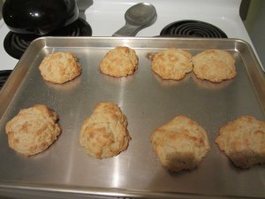 Completed shortcakes.