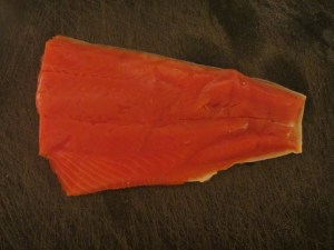 Copper River Salmon fillet.
