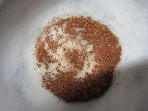 Ground allspice and cloves.