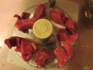 Chuck, ready to be ground.