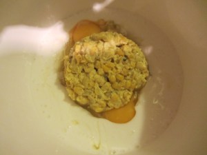 Wet ingredients:  buttermilk, eggs, and creamed corn.