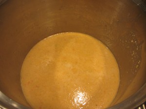 Pureed sauce.