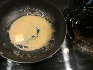 ...and then off of the heat.