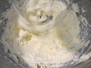 Butter beaten until fluffy.
