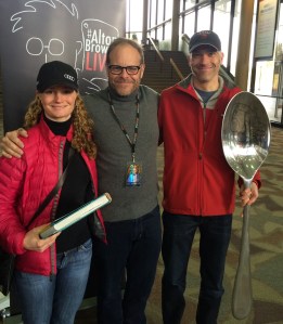 Ted and me with Alton.