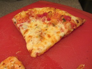 New recipe, cut into slices on day 2.