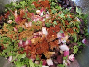 ...along with cumin and chili powder.