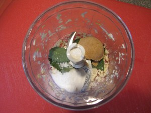 and 1 T Kosher salt.