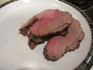 Alton's grilled leg of lamb.