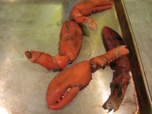 Claws into the oven to roast for 4 minutes.