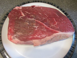 My boneless chuck roast.